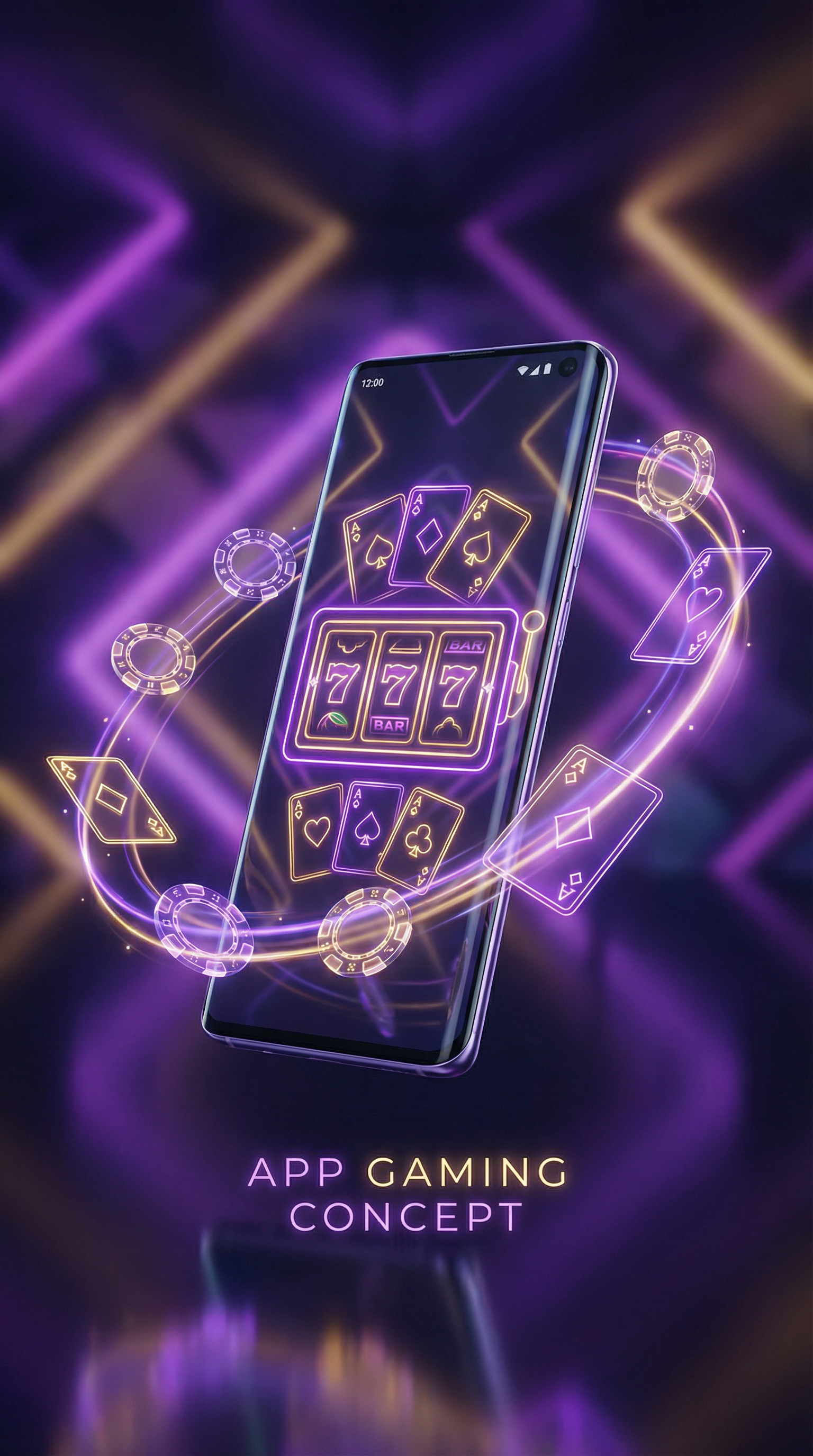 赌博网站手机APP界面展示